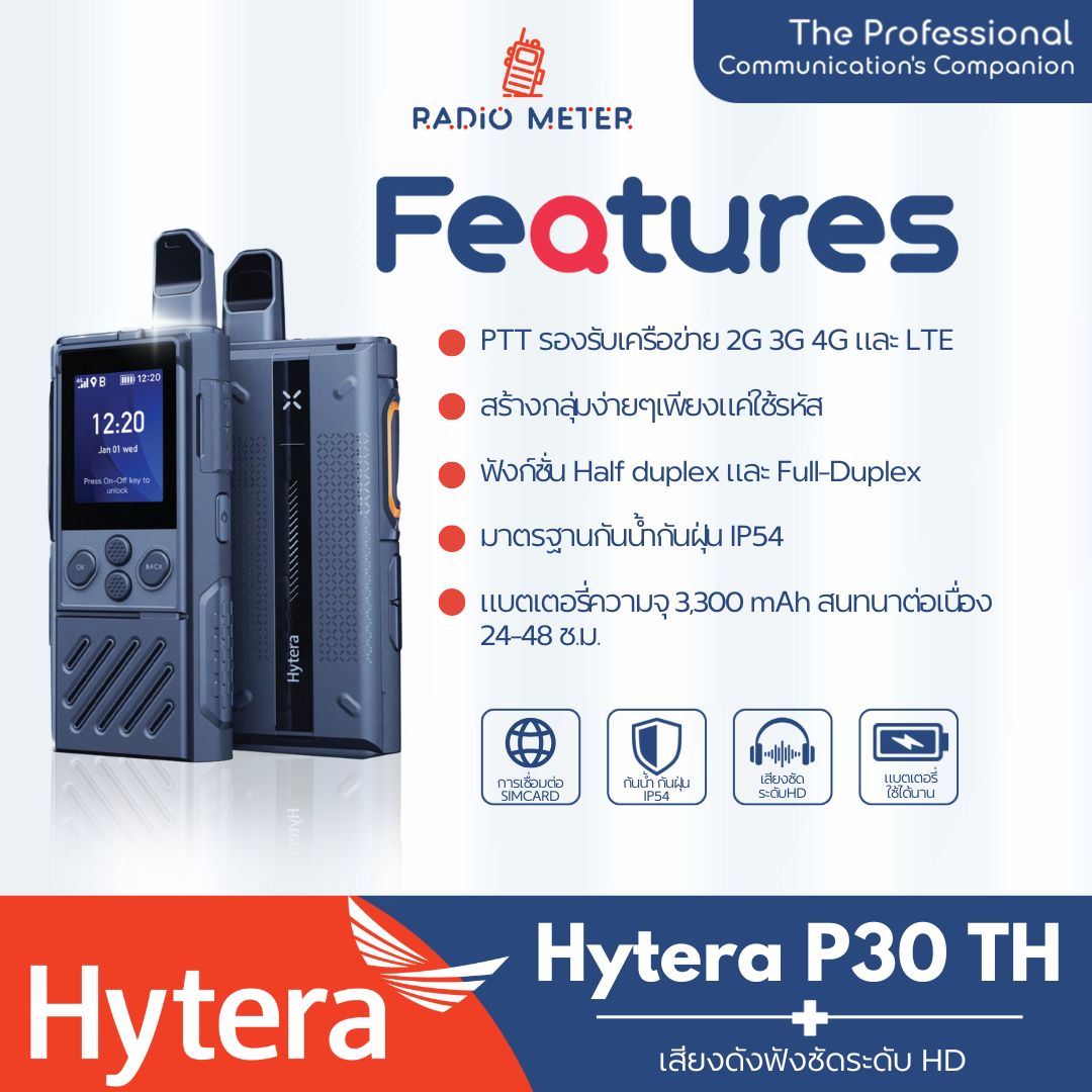 Hytera P30 TH